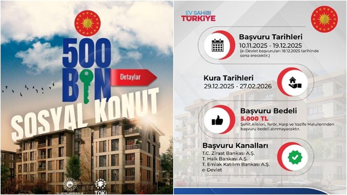 TOKİ Sosyal Konut başvuruları için sayılı gün kaldı: 500 bin konut başvurusu tarihleri ve şartları - görsel 5