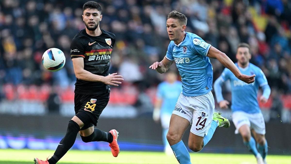 Son Dakika Spor Haberleri | Trabzonspor, Kayserisporte hedefsiz eşitliği kırmadı
