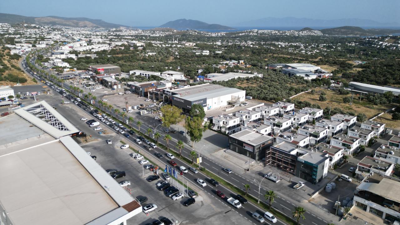 Bodrum'da tatil öncesi trafik sıkışıklığı yaşandı