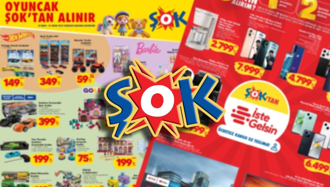 Şok Güncel Katalog 29 Mart - 1 Nisan: Barbie Bebekler Şok Piyasaları, Kutu Oyunu, Espresso Makinesi, Cep Telefonları Satışta - Son Dakikanın Ekonomik Haberleri