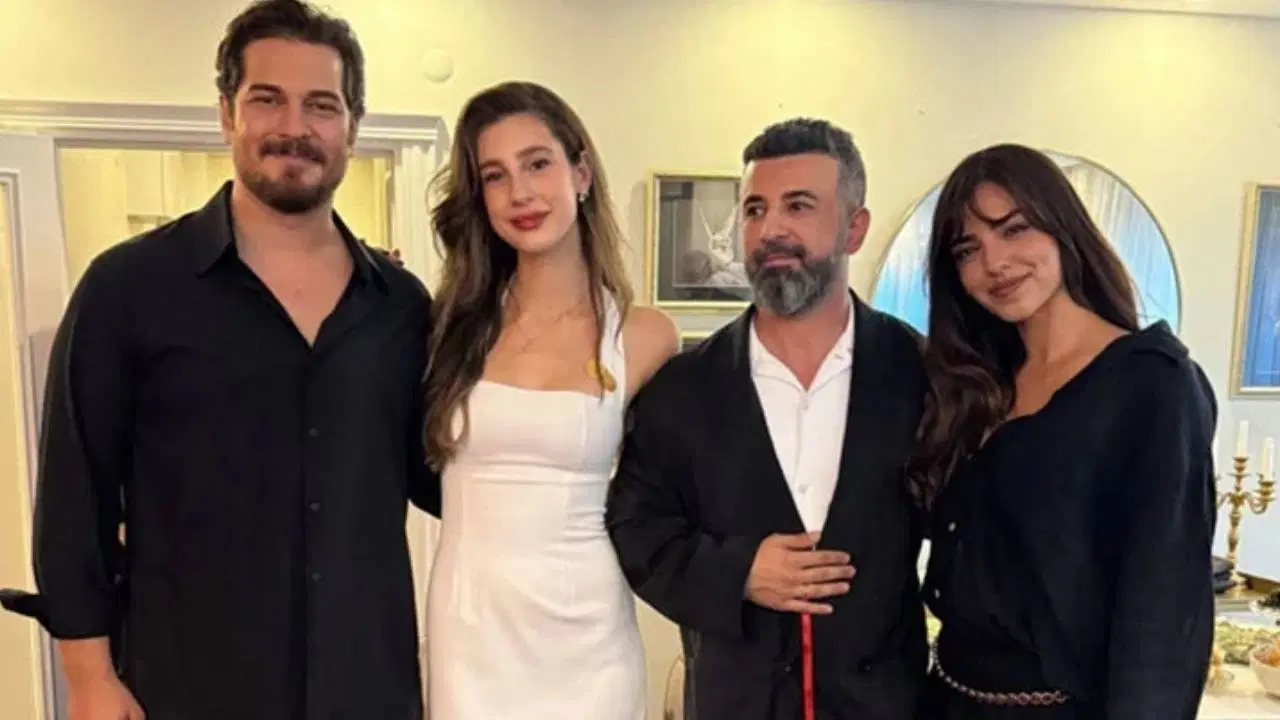 Itır Esen ve Engin Aykanat'ın Nişan Sevinci: Yüzükleri Çağatay Ulusoy Tarafından Takıldı